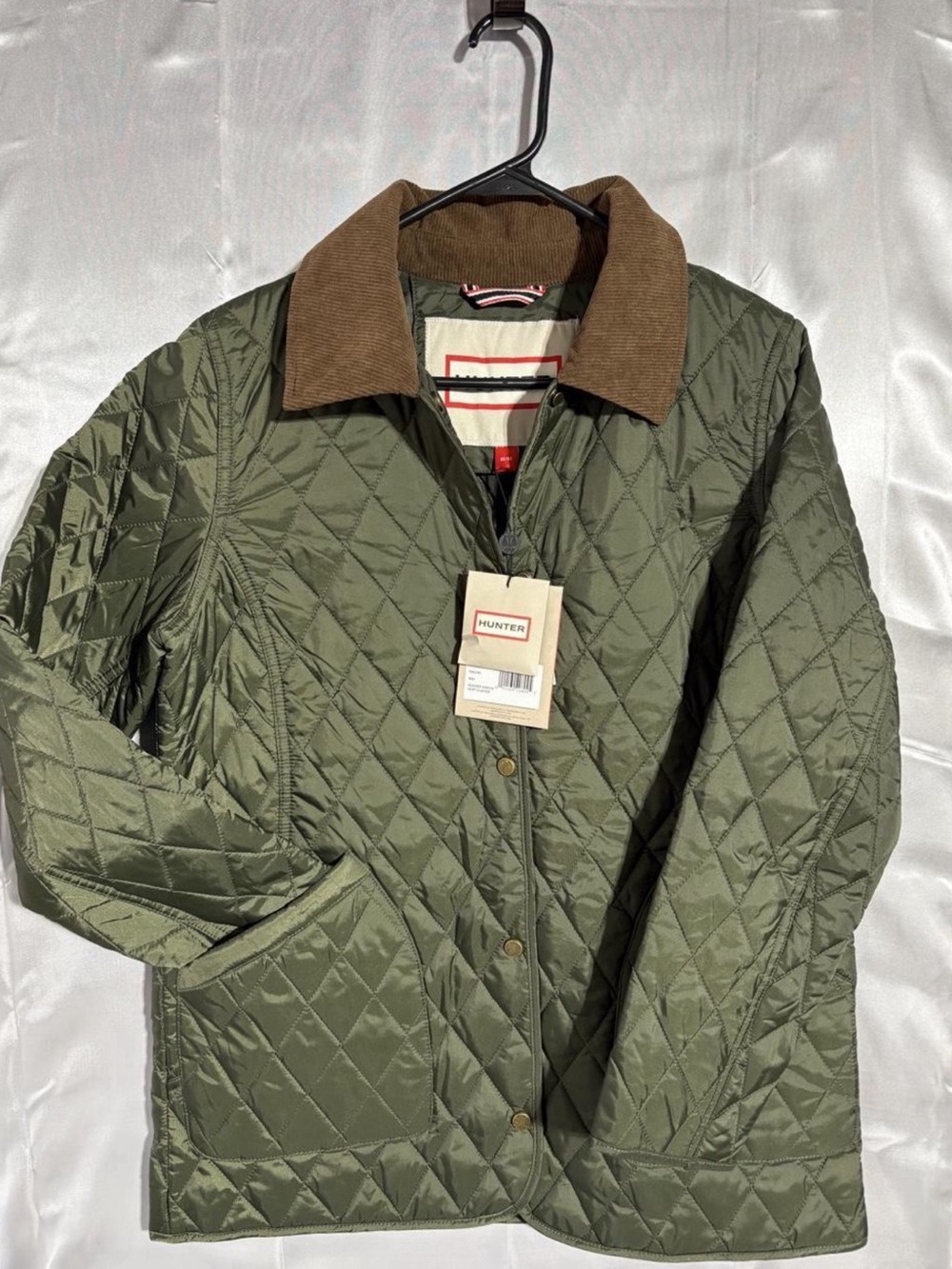 Hunter Quilted Rachel Jacket  NWT